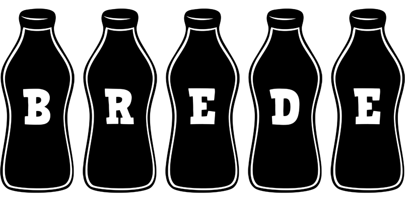 Brede bottle logo