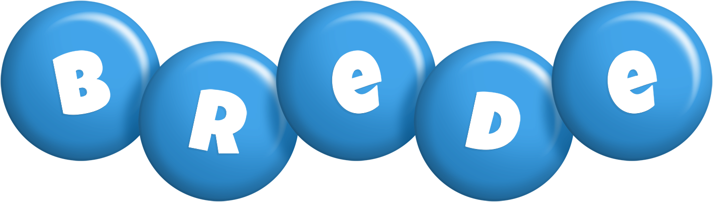 Brede candy-blue logo