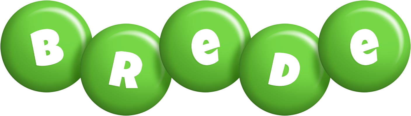 Brede candy-green logo