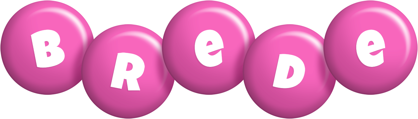 Brede candy-pink logo
