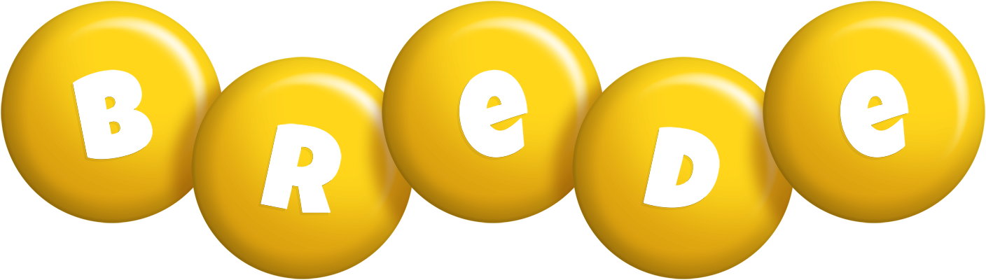 Brede candy-yellow logo