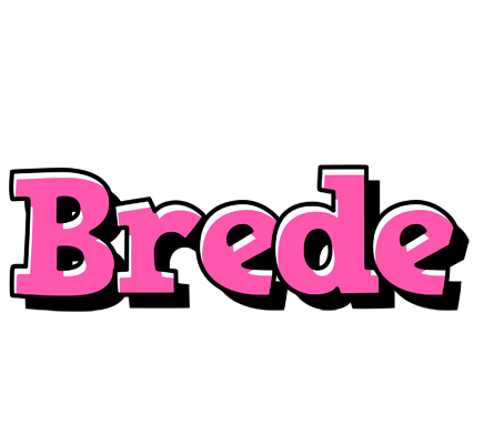 Brede girlish logo