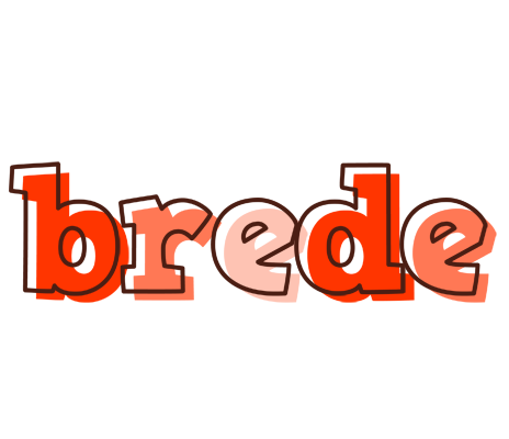 Brede paint logo