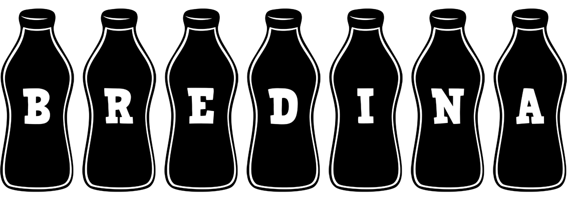 Bredina bottle logo