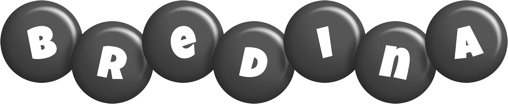 Bredina candy-black logo