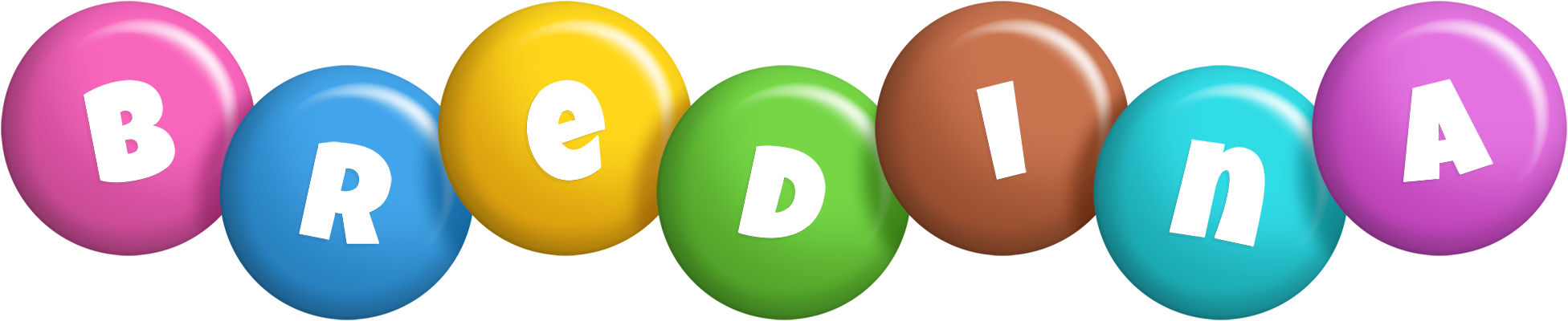 Bredina candy logo