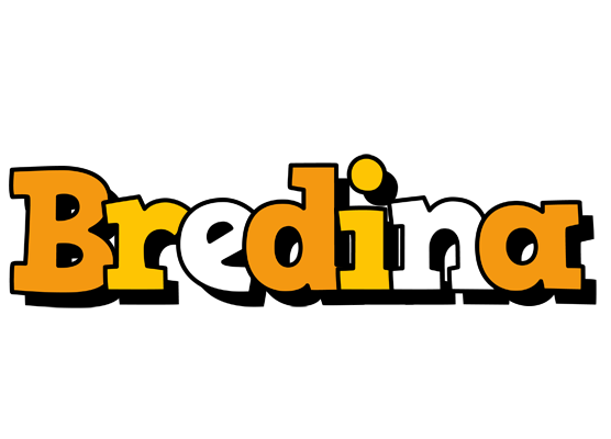 Bredina cartoon logo