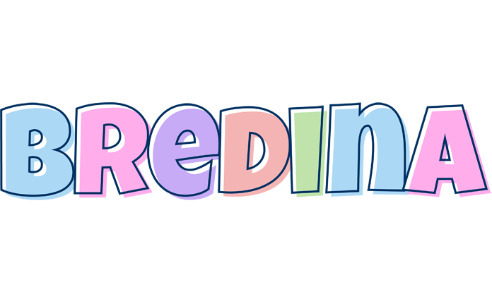 Bredina pastel logo