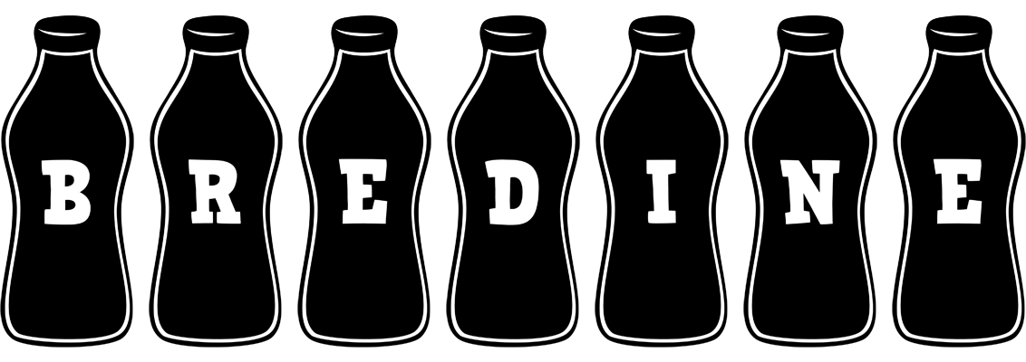 Bredine bottle logo