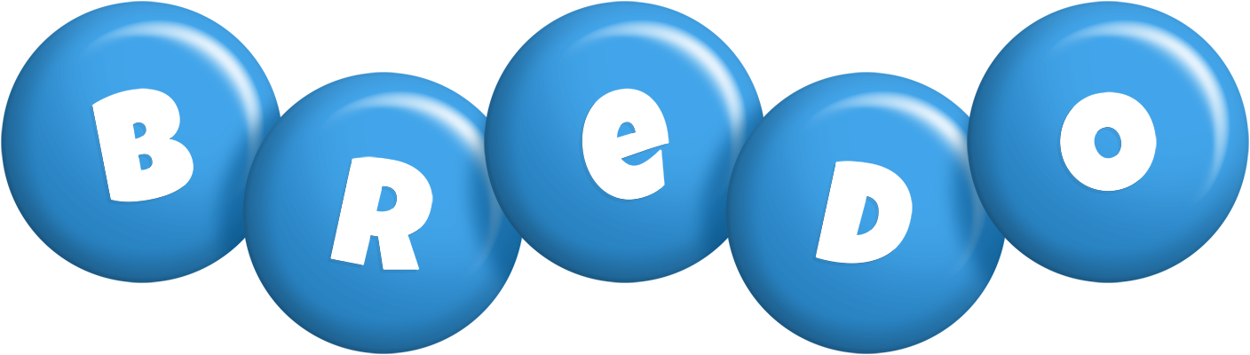 Bredo candy-blue logo