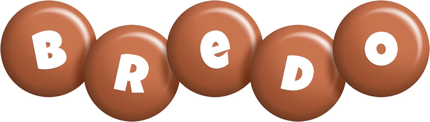 Bredo candy-brown logo
