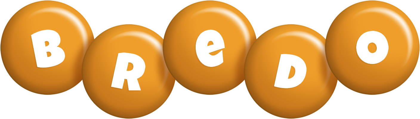 Bredo candy-orange logo