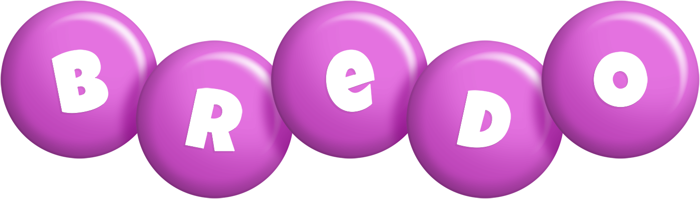 Bredo candy-purple logo