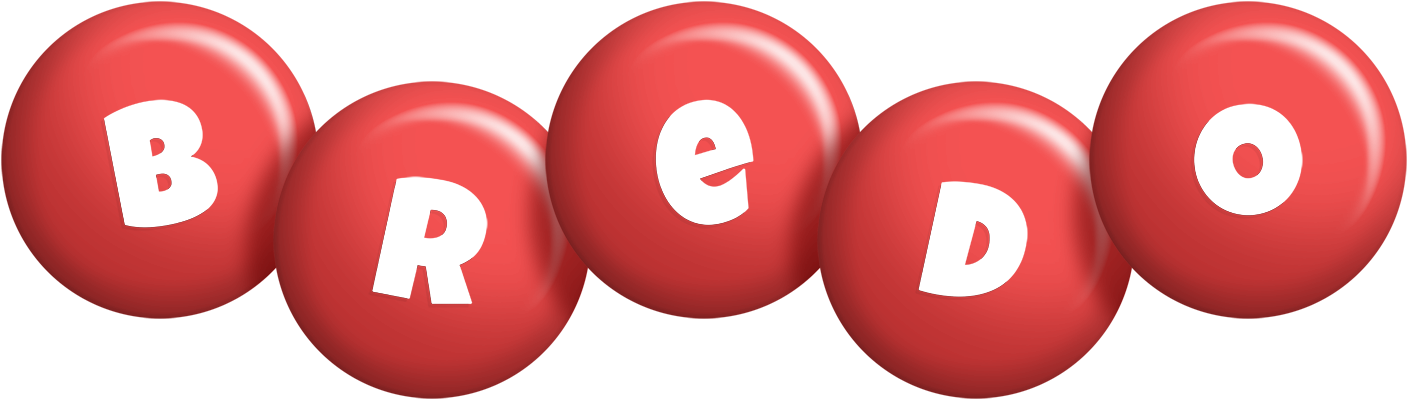 Bredo candy-red logo