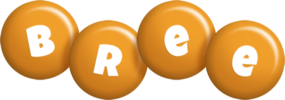 Bree candy-orange logo