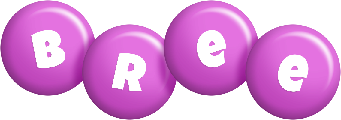 Bree candy-purple logo