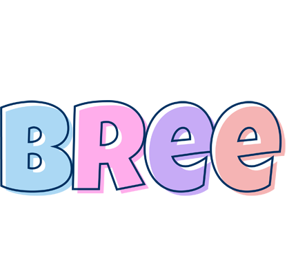 Bree pastel logo