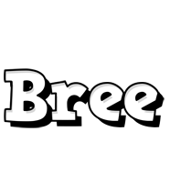 Bree snowing logo