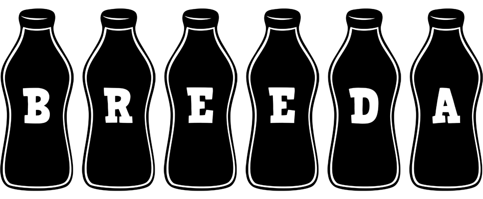 Breeda bottle logo