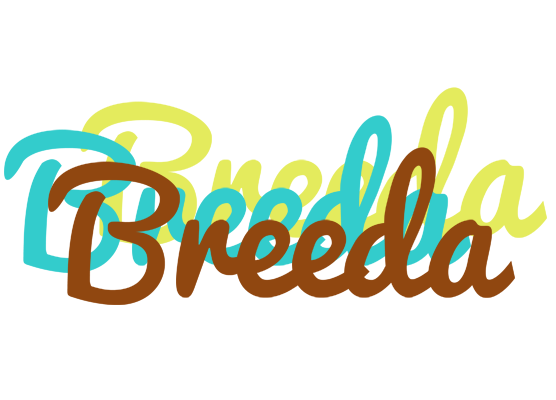 Breeda cupcake logo