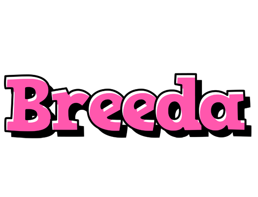 Breeda girlish logo