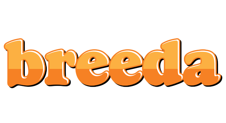 Breeda orange logo