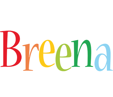 Breena birthday logo