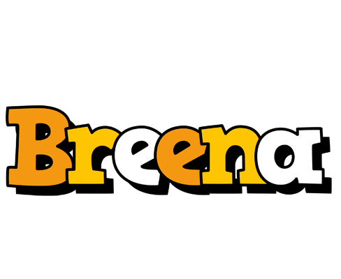 Breena cartoon logo