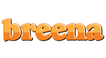 Breena orange logo