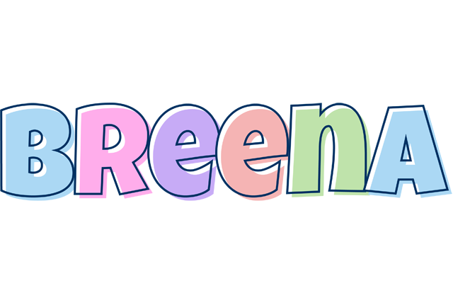 Breena pastel logo