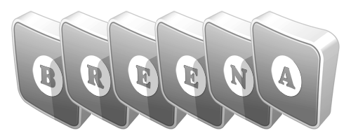 Breena silver logo