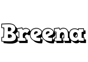 Breena snowing logo