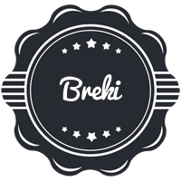 Breki badge logo