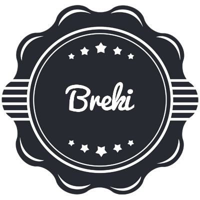 Breki badge logo