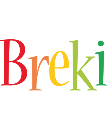 Breki birthday logo