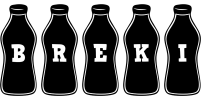 Breki bottle logo