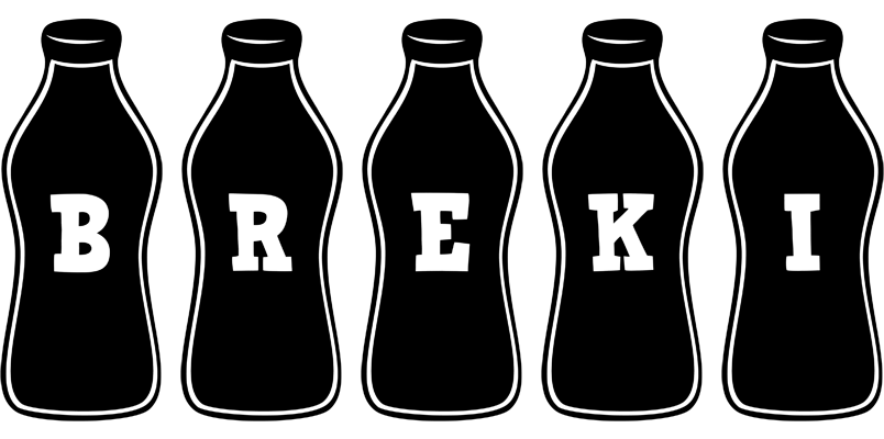 Breki bottle logo