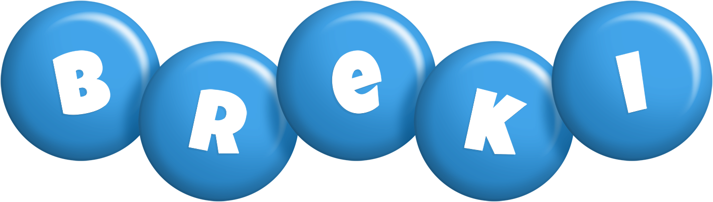 Breki candy-blue logo
