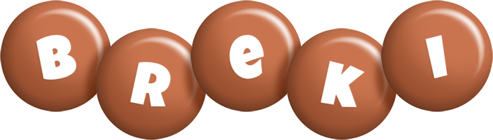 Breki candy-brown logo