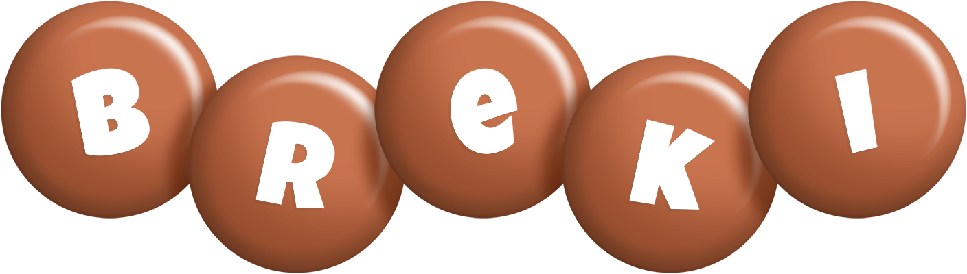 Breki candy-brown logo