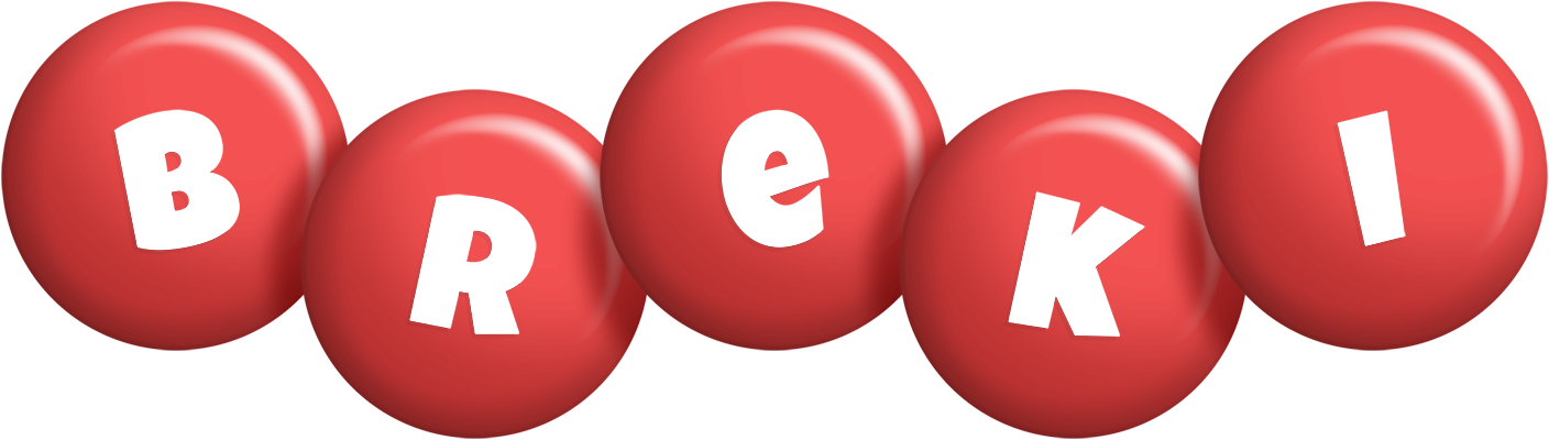 Breki candy-red logo