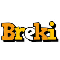 Breki cartoon logo