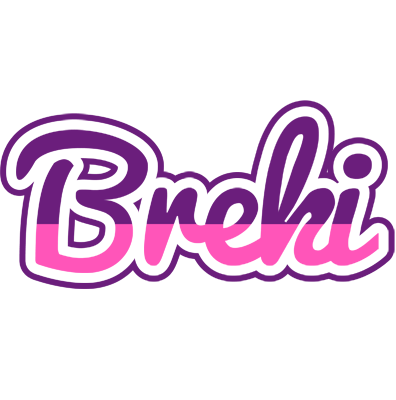 Breki cheerful logo