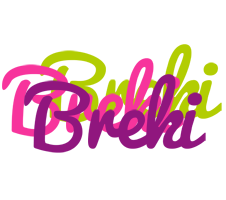 Breki flowers logo