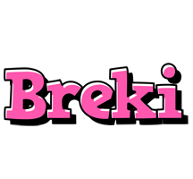 Breki girlish logo