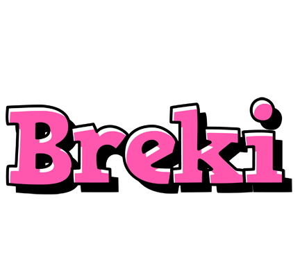 Breki girlish logo