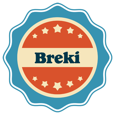 Breki labels logo