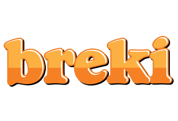 Breki orange logo