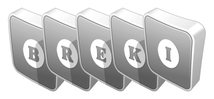 Breki silver logo