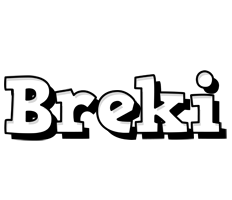 Breki snowing logo